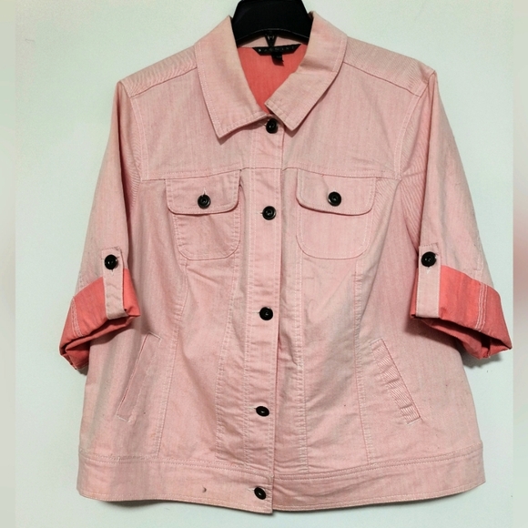 Women's Light Coral Jacket / Size 2X - Picture 1 of 8